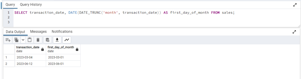 postgresql-how-to-get-the-first-day-of-month-from-a-date-postgresql